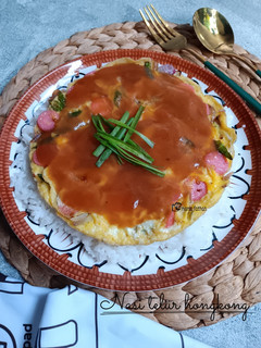 Foto resep Nasi telur hongkong