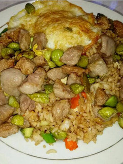 Foto resep Nasi goreng pete pedas