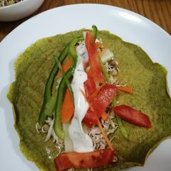 A picture of Savory Healthy Crepes.