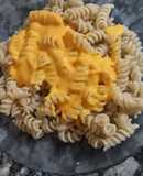 Salsa de zanahoria con fideos ♡