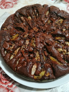 Foto di Torta di pere cioccolatosa