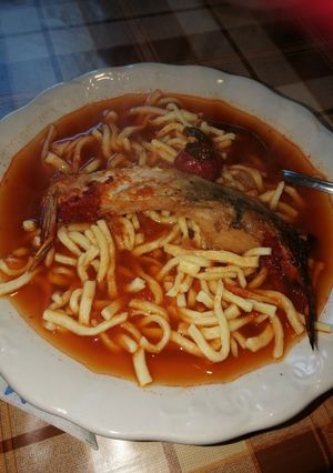 Nagypénteki halászlé recept fotója