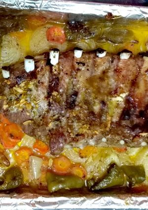 Una foto de Costillar de cerdo picante