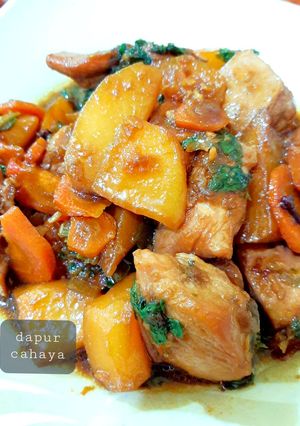 Foto resep Bistik ayam kalsel