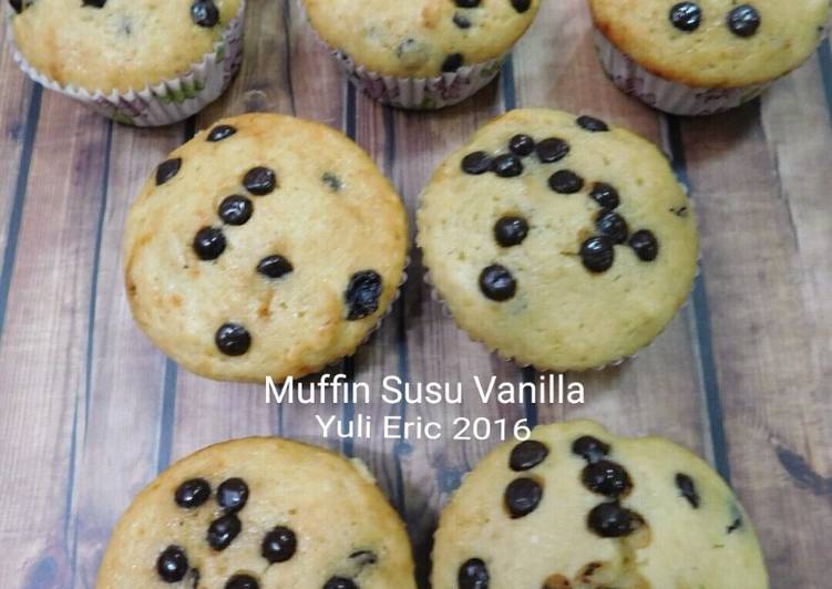Bagaimana Membuat Muffin Susu Vanilla, Lezat