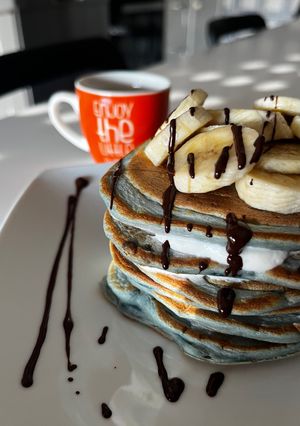 Foto di Pancakes ai mirtilli 🫐🤗🥞