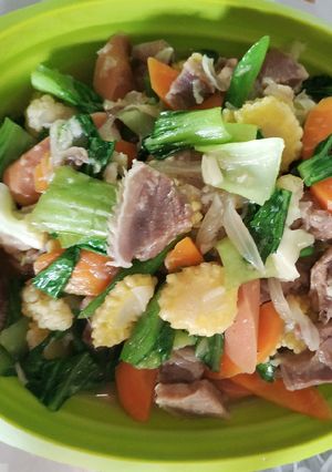 Foto resep Capcay sayur ala²😁