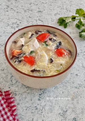 Foto resep Sup Tahu Ayam Jamur