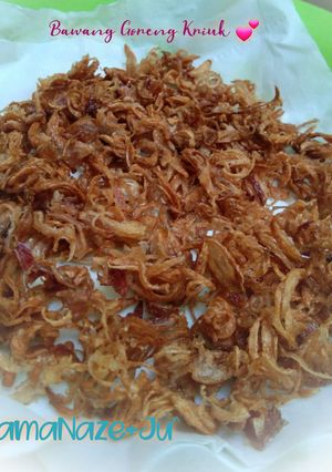 Foto resep 39. Bawang Goreng Kriuk 💕