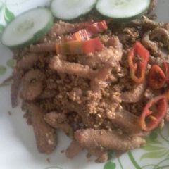 Sesama fried chicken A picture of Sesama fried chicken.
