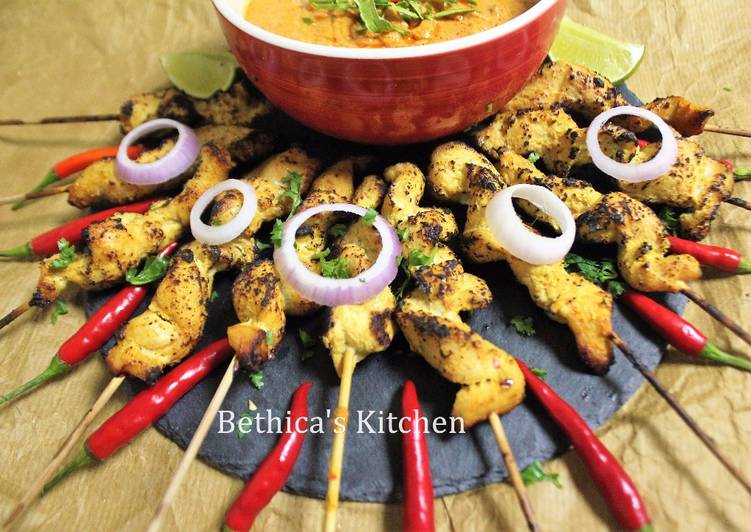 Recipe of Homemade Chicken Satay