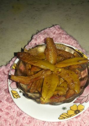 खट्टी मीठी कमरेख की लौंजी (Khetti meethi kamrekh ki launji recipe in hindi) रेसिपी मुख्य फोटो