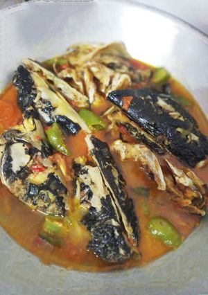 Foto resep Kepala Ikan Patin Asam Pedas
