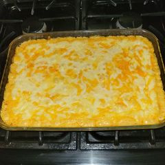 A picture of Creamy buffalo chicken dip.