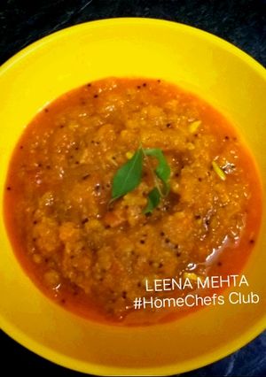 A picture of Instant Lauki Masala.