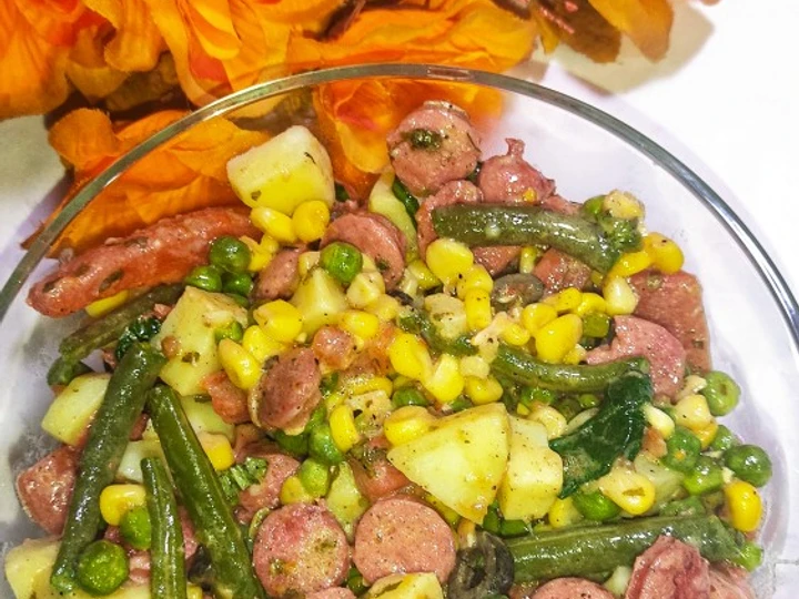 Easy Steps to Make Italian Vegetables Salad π₯π₯ the Delicious So Delicious