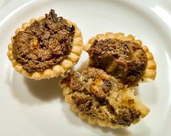 Fresh, Prepare Recipe Mushroom and blue cheese tarts Delicious Perfect