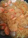 Bihun goreng baso