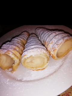Una foto de Caracolas con crema pastelera en thermomix