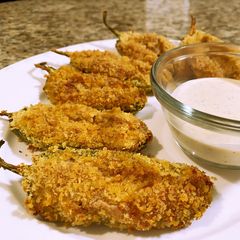 A picture of Baked jalapeño poppers.