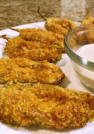 A picture of Baked jalapeño poppers.