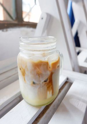 Foto resep Es Kopi Susu Kekinian ala Café