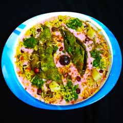 A picture of Chatpata Karela Chaat.