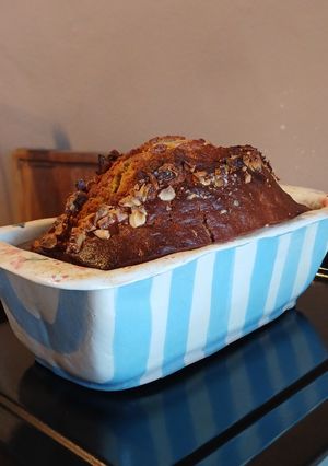 Una foto de Budín de banana súper esponjoso