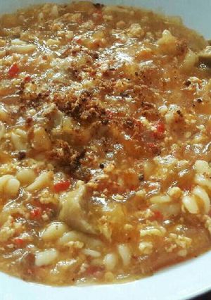Foto resep Seblak makaroni bakso