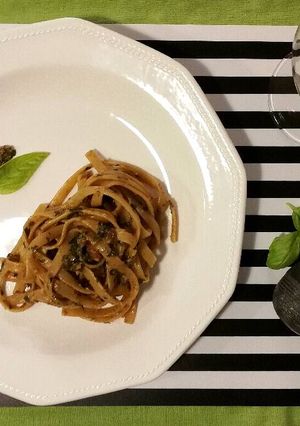 Foto di Linguine allo specialpesto!