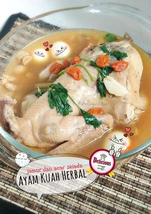 Foto resep Ayam Kuah Herbal