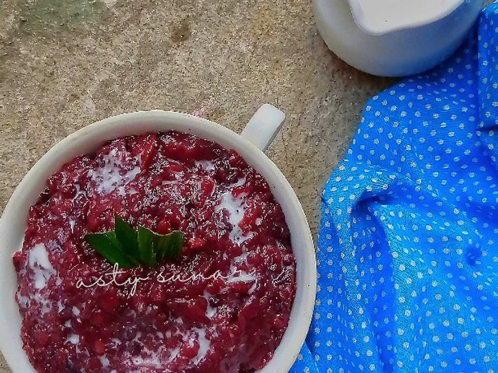Langkah Gampang Membikin Resep Bubur Ketan Hitam yang Lezat Anti Ribet, Mantap