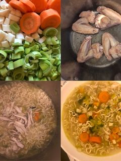 Omas leckere schnell-gesund-werde Suppe Rezepthauptbild