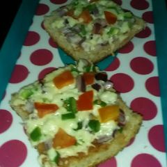 A picture of Brown Bread Pan Pizza.