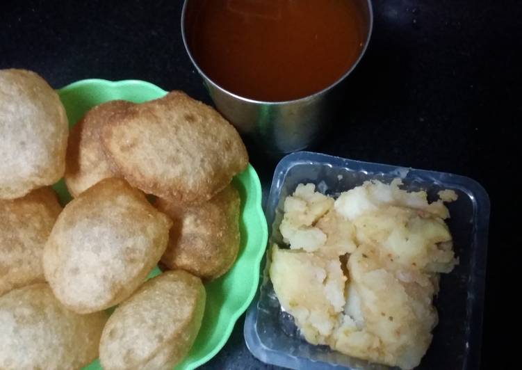 Simple Way to Make Perfect Aate ke phuchke