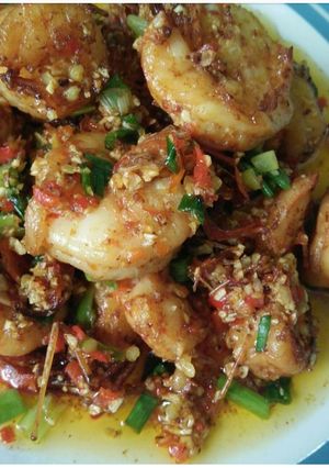 Foto resep Udang Cabe Bawang Putih