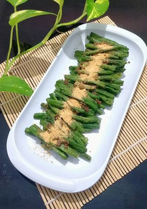 Foto resep Tumis Kacang Panjang Bawang Putih