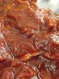 Duro o chicharrón  en salsa roja  mexicana Rafaela