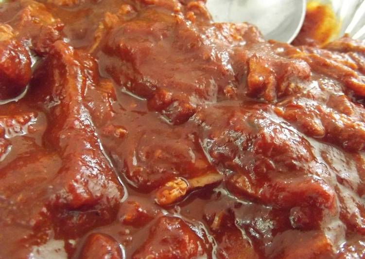 Duro o chicharrón  en salsa roja  mexicana Rafaela