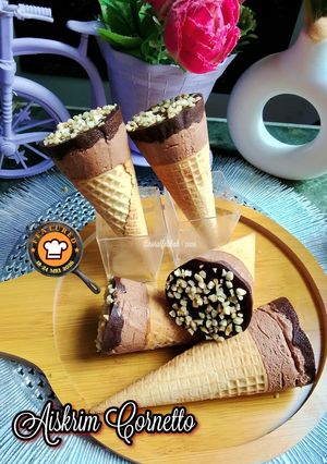 Gambar Aiskrim Cornetto