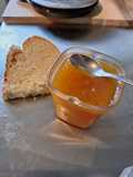 Confiture de pêche et safran