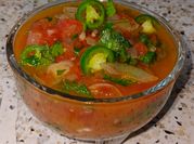 Una foto de salsa borracha