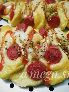 Foto resep Roti Sosis