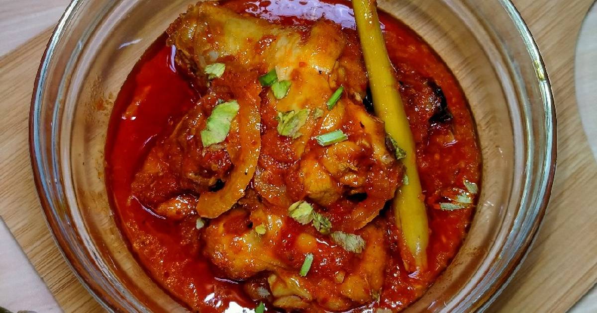 Resipi Ayam Masak Merah Oleh Shazrina Cookpad