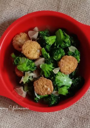 Foto resep Tumis brokoli tofu