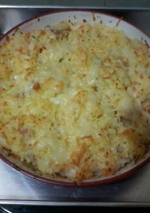 Foto resep Cheesy Baked Rice