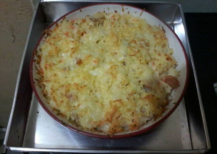 Cheesy Baked Rice
