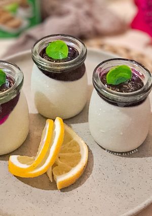 Foto resep Dragonfruit Panna Cotta