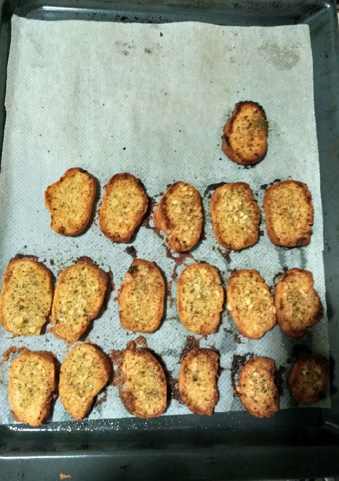 Una foto de Pan de Ajo y Perejil