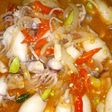 Cumi +Pete asam Manis pedas